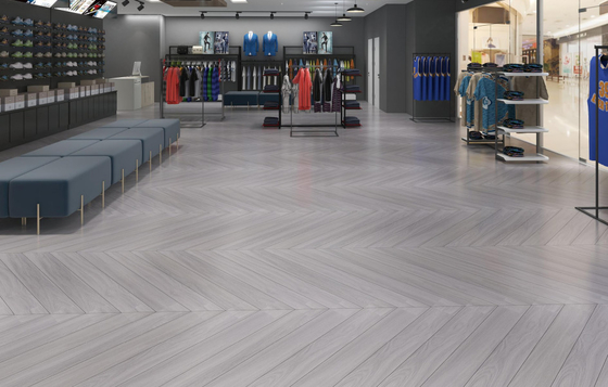 kupować Poza matowym wnętrzem hotelu Drewniane płytki porcelanowe Szary khaki do dekoracji płytek ceramicznych produkcja internetowa
