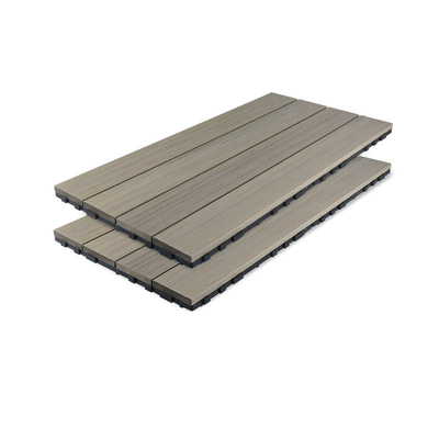 kupować Siatka ogrodowa Deski tarasowe WPC Self Split 71x11mm Floor Grey WPC Buckle Stitching Floor produkcja internetowa