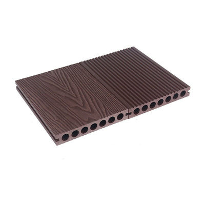 kupować 145x22mm WPC Decking Board Outdoor Indoor Wooden Plastic Composite Flooring produkcja internetowa