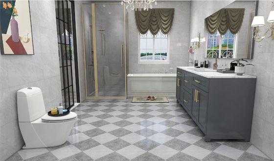 kupować Szary mat szklany ceramiczne płytki wiejskie 400x400mm ściany podłogowe w pomieszczeniach produkcja internetowa