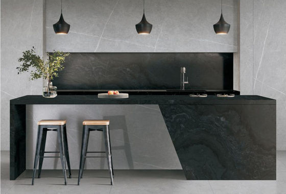 kupować 1600x3200mm Galaktyczny Szary Sinkrowany Kamień Płytki Podłogowe produkcja internetowa