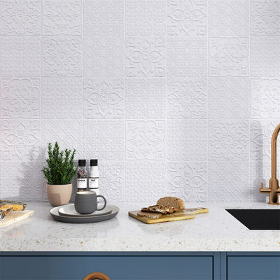 kupować Białe ceramiczne płytki rustic 20x20cm płytki ścienne podłogowe w pomieszczeniach produkcja internetowa