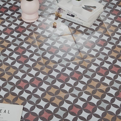 kupować Odporność na zużycie Czerwona stylowa 20x20 cm ceramiczna płytka rustyczna ścienna do łazienki i trwała płytka podłogowa do sypialni produkcja internetowa