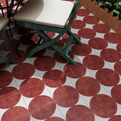 kupować Czerwony SGS 200x200mm Ściany ceramiczne i płytki podłogowe dla restauracji i salonu produkcja internetowa
