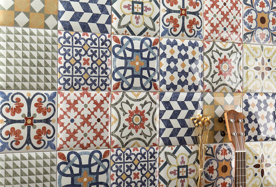 kupować Błyszczące płytki porcelanowe ścienne 152x152mm do użytku wewnętrznego produkcja internetowa