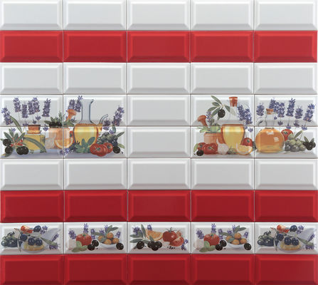 kupować Białe, błyszczące płytki ceramiczne typu subway do ścian 75x152mm 150x305mm produkcja internetowa