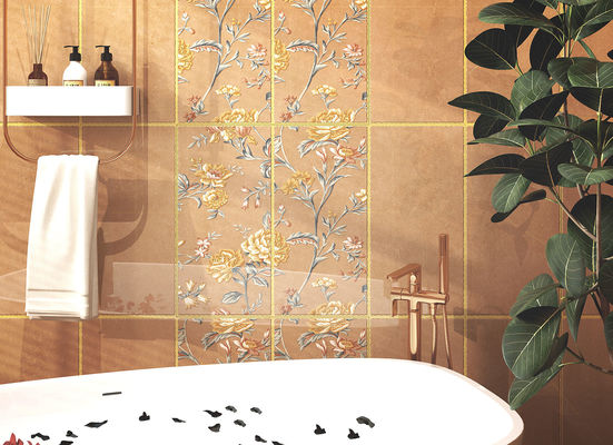 kupować Płytka ścienna z ceramiki antypoślizgowej o wymiarach 30x60 cm klasy AAA dla restauracji produkcja internetowa