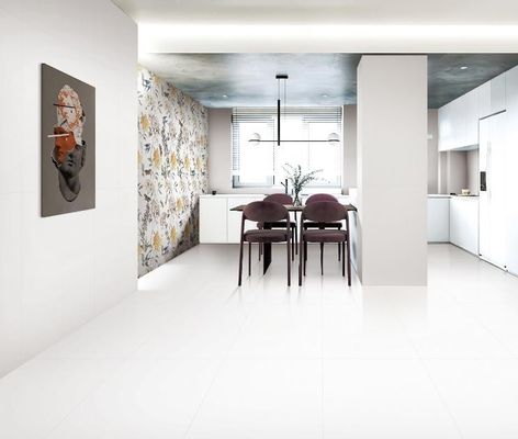 kupować Płytka porcelanowa AAA klasy, biała, szkliwiona 750x1500mm do łazienki produkcja internetowa