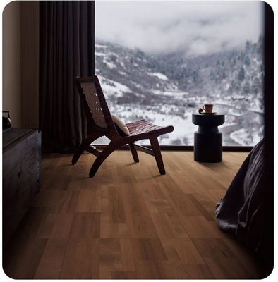 kupować Płytka porcelanowa drewnopodobna klasy AAA 600x1200mm Tan Clay, do wnętrz produkcja internetowa