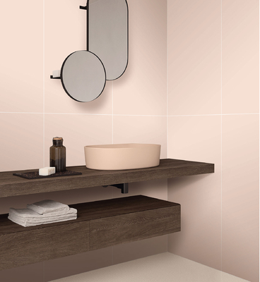 kupować Różowa, antypoślizgowa płytka porcelanowa szkliwiona 400x800mm 600x1200mm produkcja internetowa