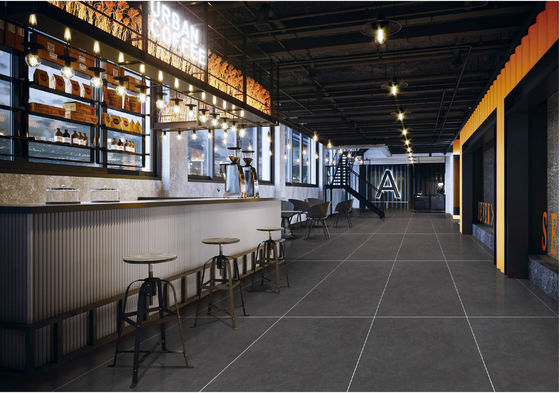 kupować Głęboko szary 48x24 gwiazdkowy glazur porcelanowy płytki podłogowe antybakteryjne produkcja internetowa