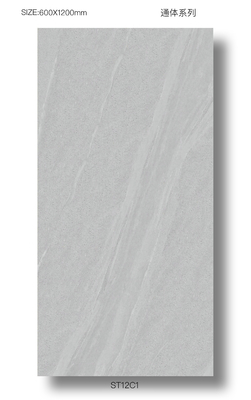 kupować Podłoga zewnętrzna Wytrzymałe płytki dekoracyjne z porcelany całego ciała 60x120cm Dla tarasu Szare ekologiczne płytki produkcja internetowa