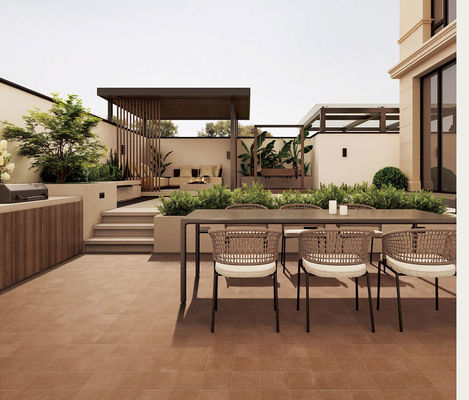 kupować Brązowe ekologiczne płytki podłogowe z ceramiki 24x24 gliny AAA produkcja internetowa