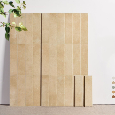 kupować Żółty jasny 40x80cm Dekoracyjne płytki ścienne z porcelany dla sypialni i centrum handlowego produkcja internetowa
