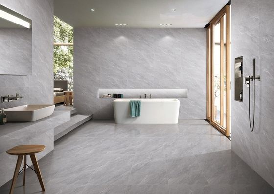 kupować Płytki ceramiczne ścienne szare, odporne na ścieranie, szkliwione 400x800mm produkcja internetowa