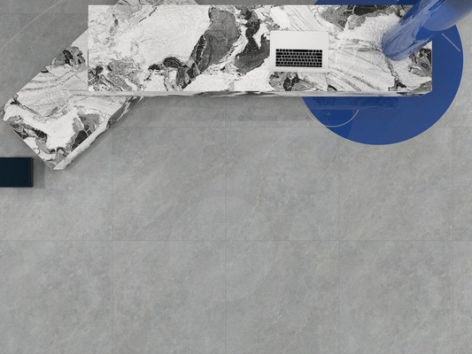 kupować Szary Marmurowy wygląd 1200x1200x9mm Płytka antypoślizgowa i ceglana podłoga zewnętrzna Szlifowane szklankowane płytki porcelanowe do budowy produkcja internetowa