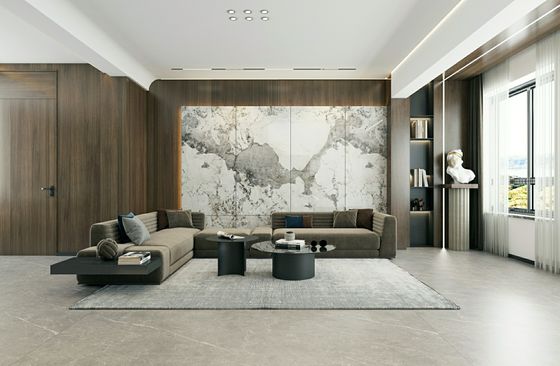 kupować Białe polerowane szklankowane płytki porcelanowe 900x1800mm do podłogi i ściany produkcja internetowa