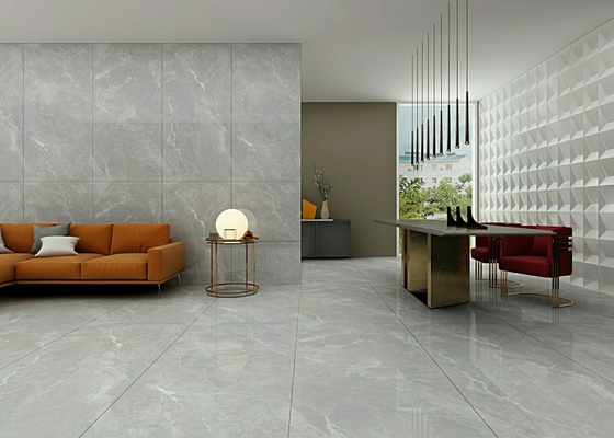 kupować Retro Ogromny 900x1800x9mm Szary Marmur W.A 0.5% Podłoga zewnętrzna Szklana Polerowana Płytka Porcelanowa Do Łazienki produkcja internetowa