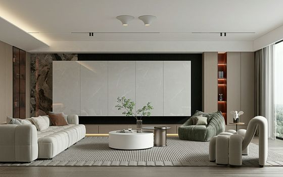 kupować 900x1800mm Szary Polerowany Szklany Płytki Porcelanowe 0,5% W.A. produkcja internetowa