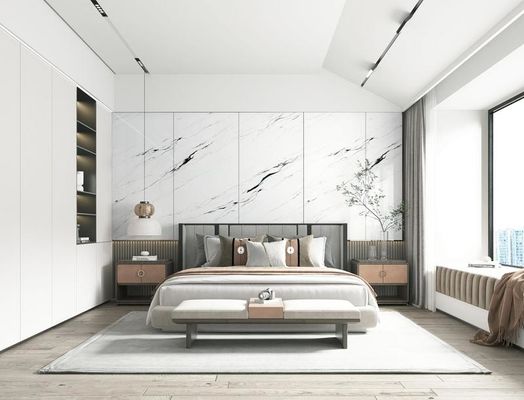 kupować Białe wypolerowane szklankowane płytki porcelanowe 900x1800mm Podłoga wewnętrzna produkcja internetowa