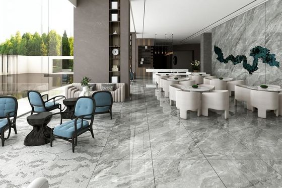 kupować Białe wypolerowane szklankowane płytki porcelanowe 900x1800mm Podłoga wewnętrzna produkcja internetowa