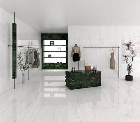 kupować Polerowane szklankowane płytki porcelanowe 1200x1800mm Carrara antybakteryjne produkcja internetowa