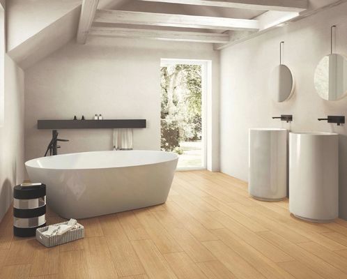 kupować Strypy z porcelany drewnianej barwy AAA 150x900 mm produkcja internetowa