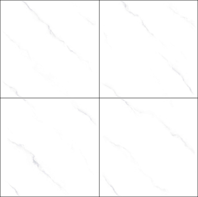 kupować Carrara Białe 800x800mm Polerowane Szklane Płytki Porcelanowe Do Salonu produkcja internetowa