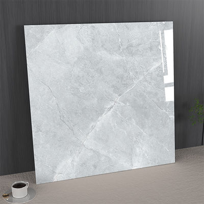 kupować Stain-resistant and Firebrick 1mx1m Marble Porcelain Glazed Polished Tiles For Living Room Light Gray produkcja internetowa