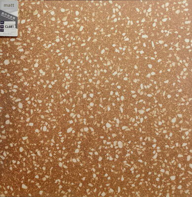kupować Firebrick Brown 600x600mm Terrazzo Ceramic Płytki podłogowe do łazienki i balkonu produkcja internetowa
