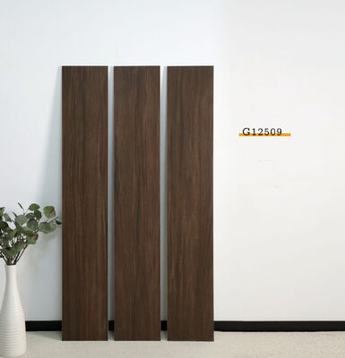 kupować Elegantny brązowy 200x1200mm Wnętrze Płytki podłogowe z porcelany do sypialni i jadalni produkcja internetowa