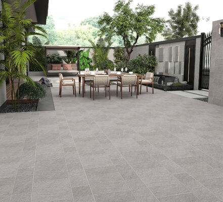 kupować Płytki podłogowe antybakteryjne Retro Matt Jasno szary płytki ceramiczne 600x600mm Płytki podłogowe zewnętrzne 12mm na balkon produkcja internetowa