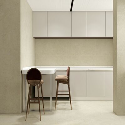 kupować Płytki z porcelany khaki 600x1200 mm wodoodporne i antybakteryjne produkcja internetowa