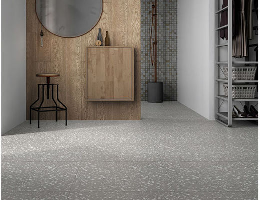 kupować 1152SQM 9,7 mm Grube płytki gresowe na całe ciało Lappto Terrazzo Półpolerowane szkliwione produkcja internetowa