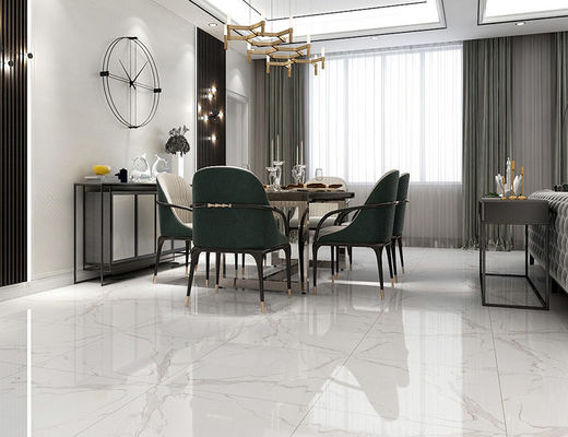 kupować 4szt / Ctn 29kgs / Ctn Płytki podłogowe w kolorze złotym, glazurowane polerowane płytki porcelanowe 600x600mm produkcja internetowa