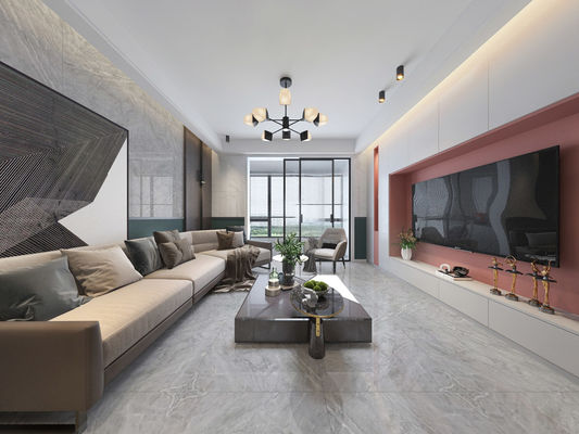 kupować Polerowane szklankowane płytki porcelanowe 800x800mm Efekt marmurowy produkcja internetowa