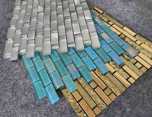 kupować 8 mm Szklane mozaiki luksusowe 300x300 mm do basenów produkcja internetowa