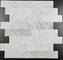 Białe mozaiki ścienne klasy AAA 30x30 cm do centrum spa