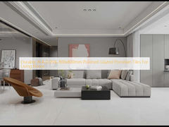 Trwałe W.A 0,05% 800x800mm Polerowane Płytki Porcelanowe Glazurowane Do Salonu