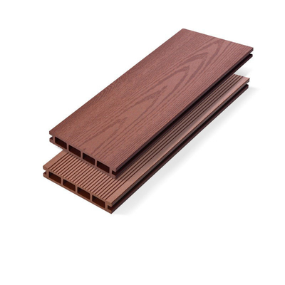Ognioodporne drewno Podłogi z tworzywa sztucznego Zewnętrzny współwytłaczany panel balkonowy z okrągłym otworem 140 x 25 mm