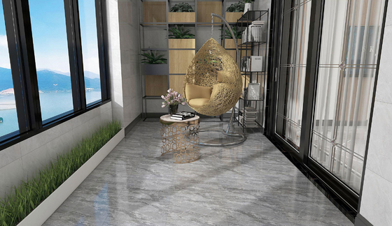 Płytka ceramiczna 400x400mm Szara Rustykalna Matowa Szkliwiona Kwasoodporna