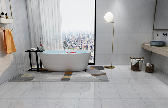 Szary Ceramic Rustic Tile 400x400mm Bezpoślizgowy ściany podłogowe