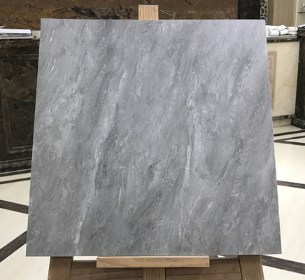 Antybakteryjne Matte Szklane 400x400mm Marmurowy wygląd ceramiczne rustic płytki podłogowe do salonu i szare płytki dekoracyjne do sypialni