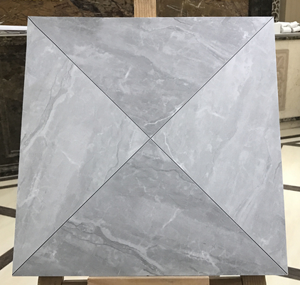 Wodoszczelne 400x400mm Ceramic Rustic Płytki Do Salonu I przyjazne dla środowiska Baby Face Szklane Szare Płytki ścienne Do Kuchni