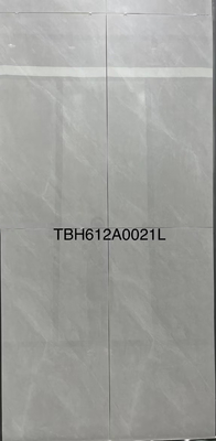 600x1200mm Szklane płytki szklane błyszczące szare podłogi ściany balkon Biuro Carrara Pocerlain płytki