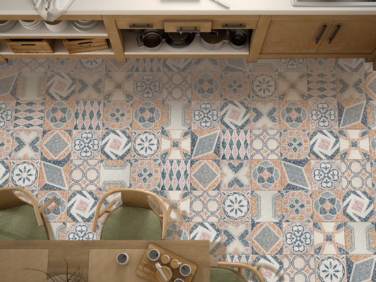 Odporny na zużycie 250x250mm Ceramic Rustic Tile W.A 6% dla salonu i płytki ścienne i podłogowe antybakteryjne do łazienki
