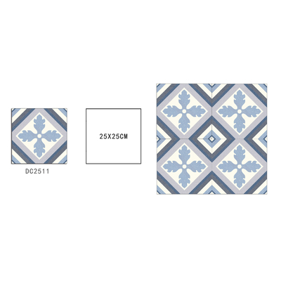 Odporne na zużycie 250x250 mm płytki podłogowe do kuchni i trwałe ceramiczne płytki wiejskie do salonu