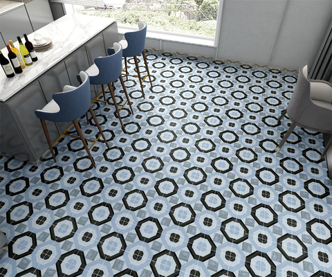 Nie znika 200x200mm ściany ceramiczne płytki wiejskie i niebieskie płytki podłogowe do salonu i kuchni