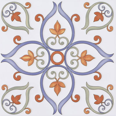 Biało-niebieska płytka ceramiczna rustykalna 20x20cm klasa AAA podłoga ściana