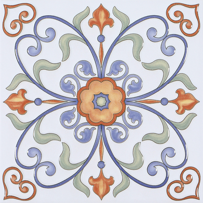 Czerwony i biały 20x20cm Płytki ceramiczne dla łazienki i podłogi w pomieszczeniach